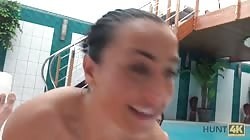 Hunt4k E10 Anna Rose - Sex adventures in private swimming pool