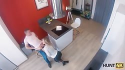Hunt4k E25 Polina Maxim - Your girlfriend is gonna be the first one I will fuck in my new apartment