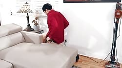 GoStuckYourself Riley Jacobs - Stuck Nanny With No Panties