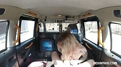 SexInTaxi E31 Daisy Lee - Horny blonde wants to fuck with the driver