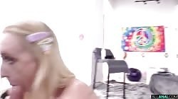 AllAnal Marilyn Johnson, Eliza Ibarra - Sharing A Dick Up Their Asses