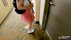 Bang Real Teens Haley Spades - Goes Buckwild At A Public Tennis Court